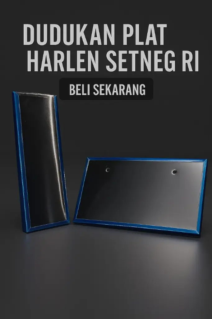 HARLEN SETNEG RI – License Plate Bracket